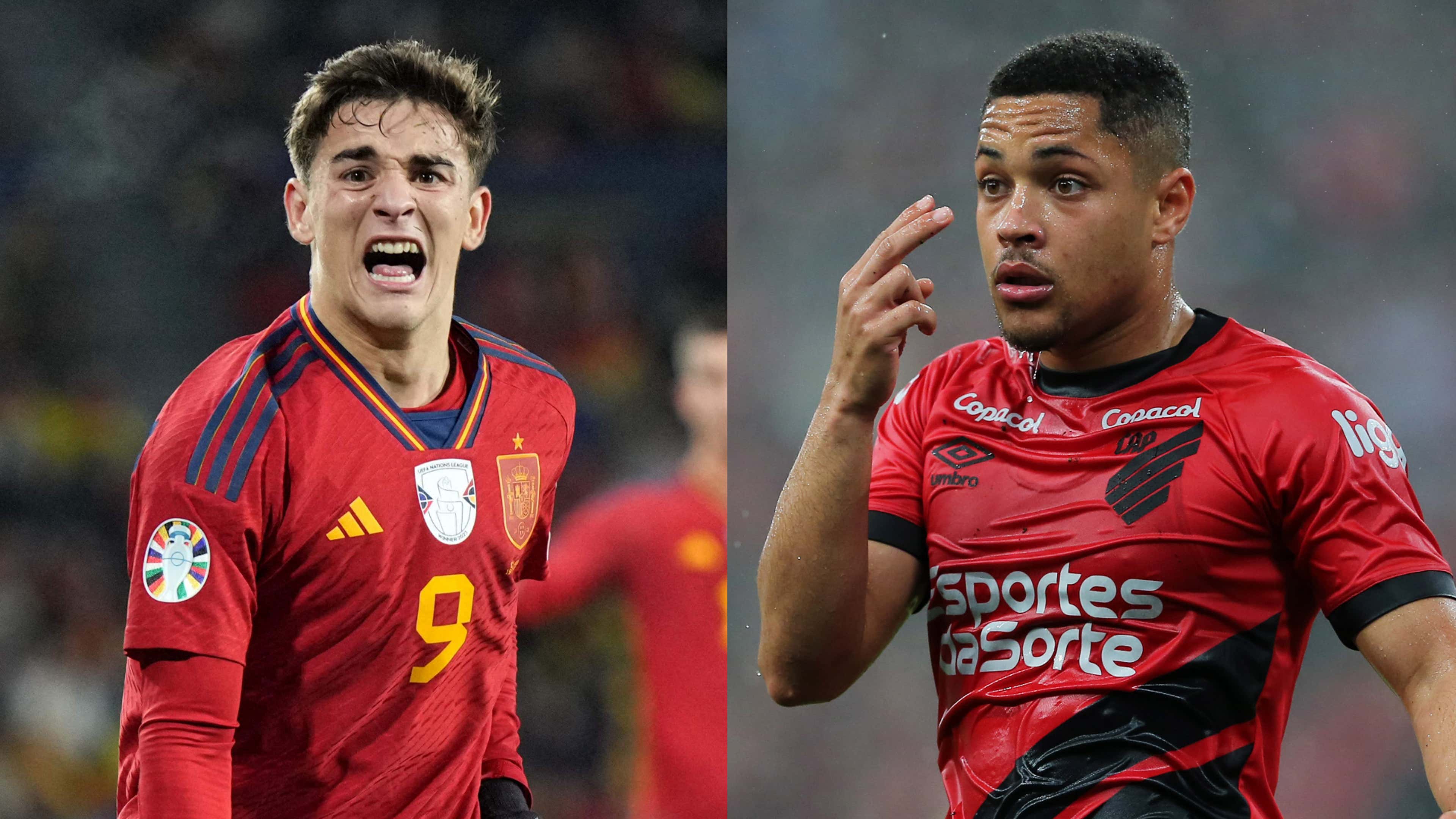 GFX Info Gavi Vitor Roque 2023