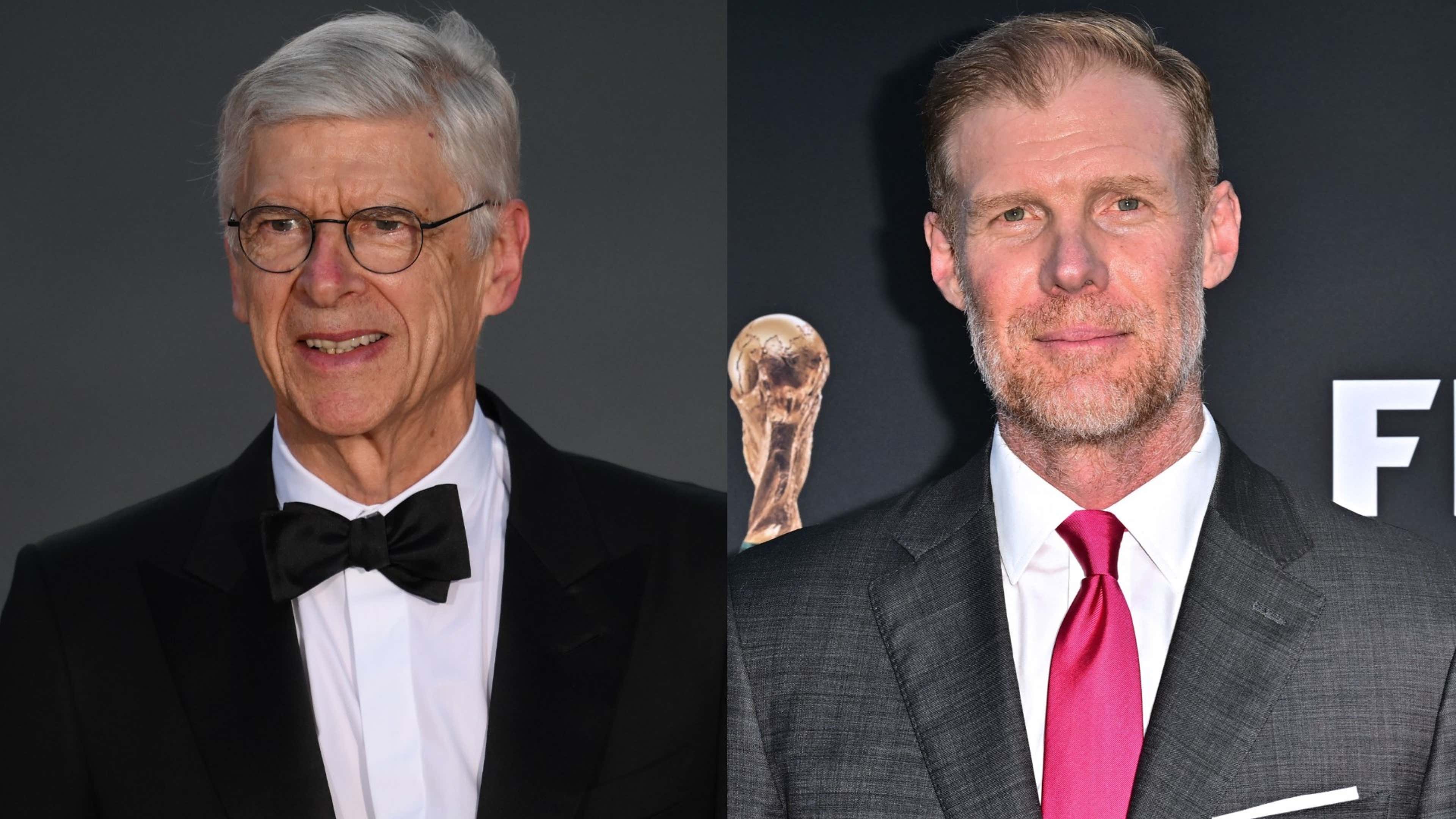 Arsene Wenger Alexi Lalas split