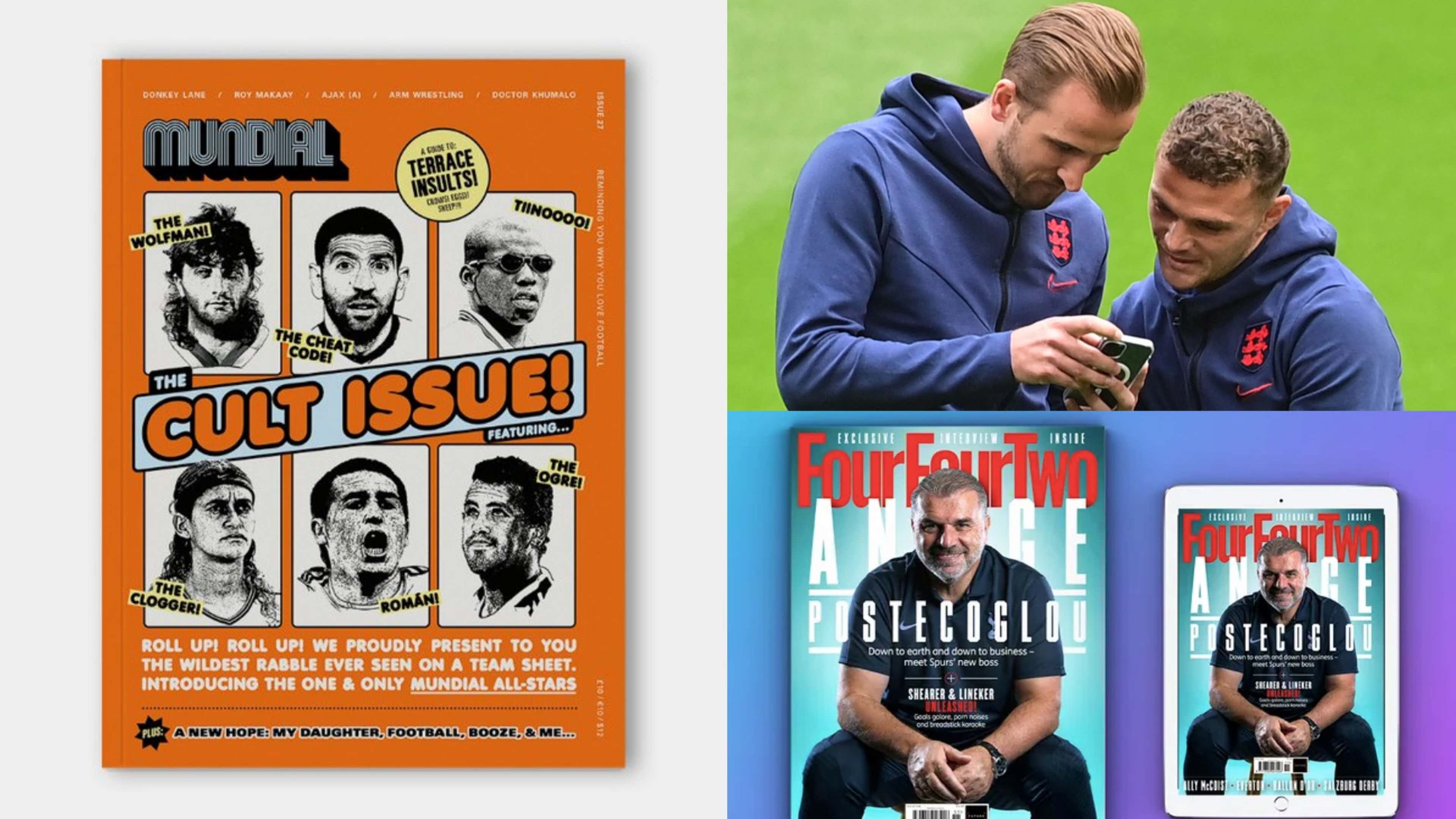 MUNDIAL Cult Issue Harry Kane Kieran Trippier Four Four Two magazine