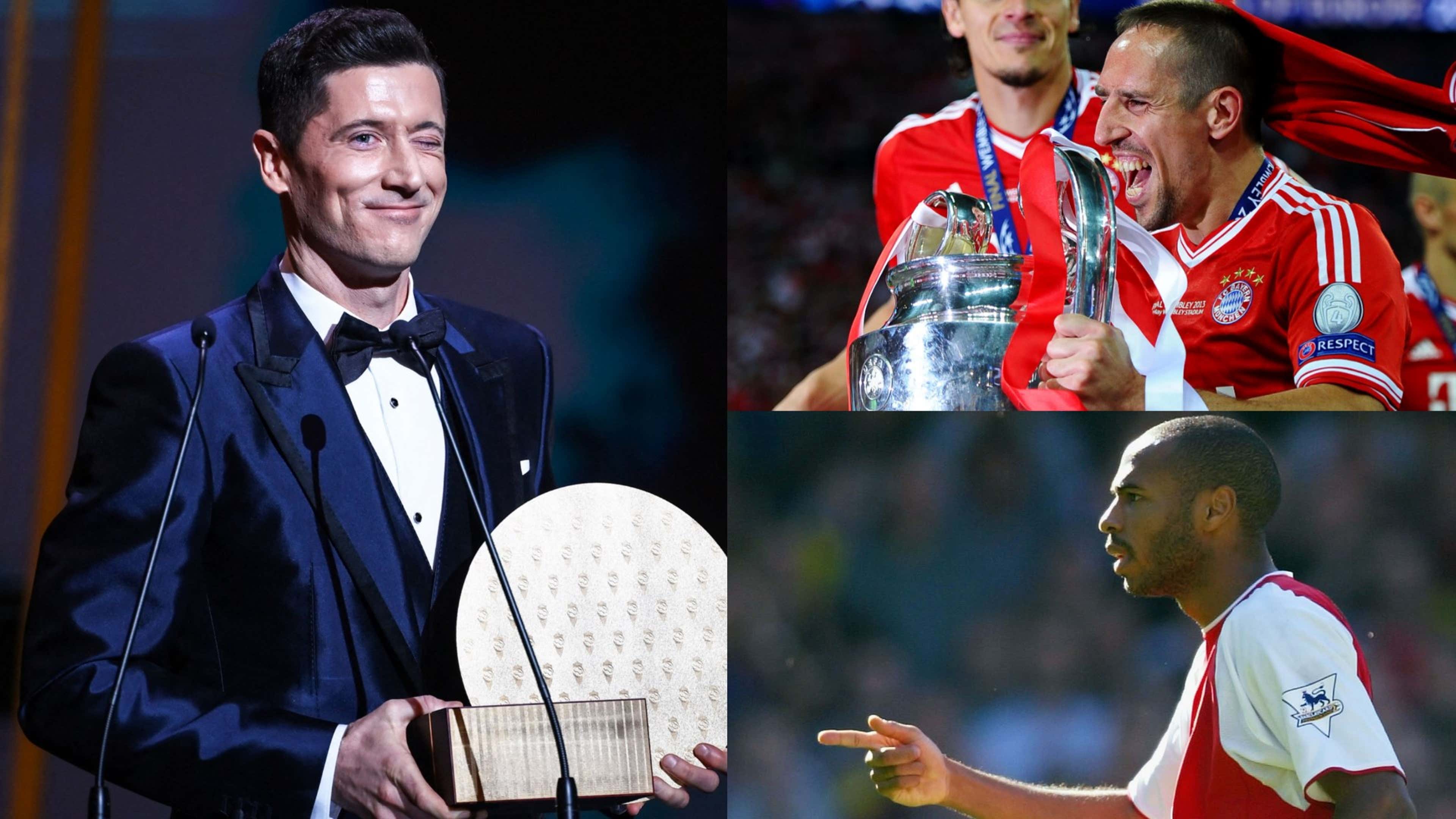 Lewandowski-Ribery-Henry-Ballon-d'Or